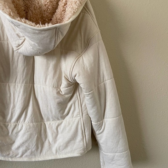 Urban Outfitters Heidi teddy hooded oversized jacket reversible - Picture 9 of 9